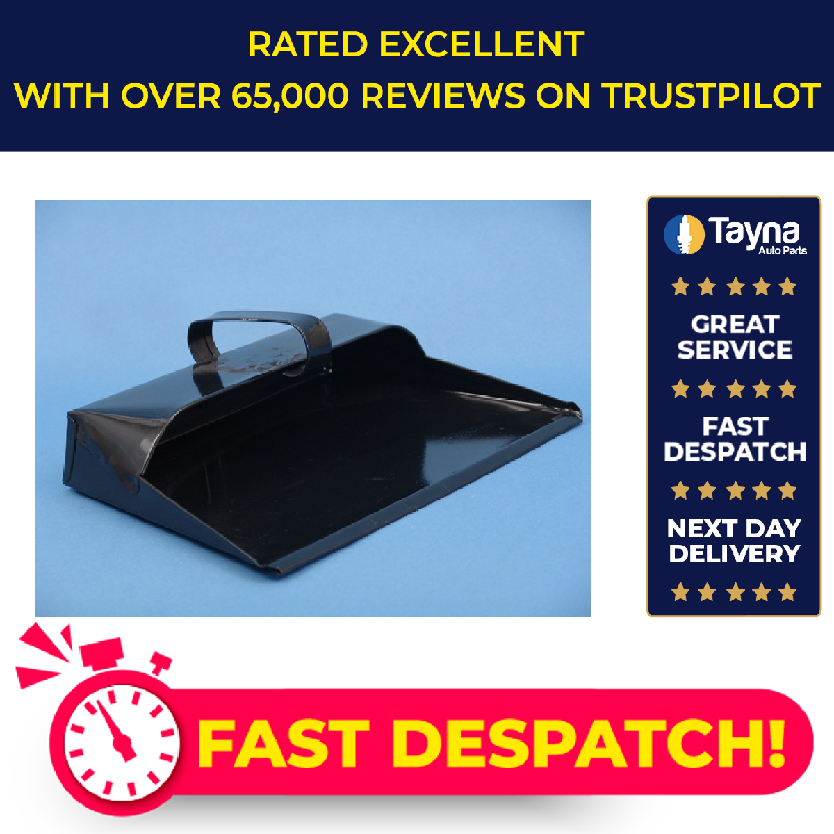 Cleenol Metal Dustpan 136012 [PM722622]