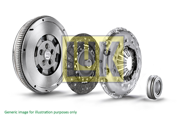 Dual Mass Flywheel DMF Kit with Clutch fits AUDI A4 Allroad B8 2.0 09 to 16 CDNC - Picture 1 of 1