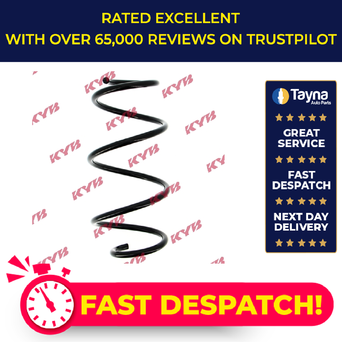 2x KYB Coil Spring Front RA1473 [PM2015238]