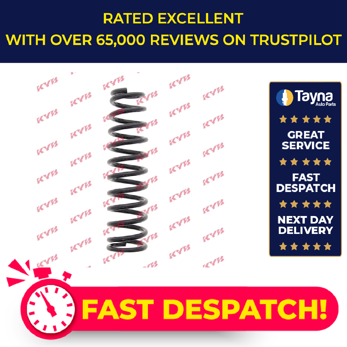 2x KYB Coil Spring Front RD1092 [PM686397]