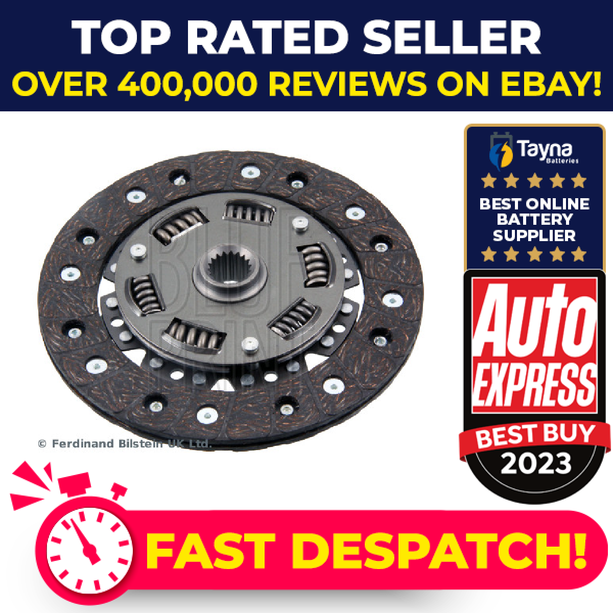 Blue Print Clutch Centre Plate ADN13117 [PM604127]