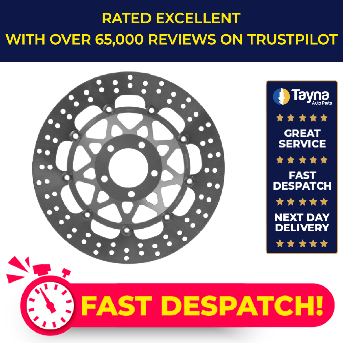 TRW Motorcycle Brake Disc MSW217 [PM416439]