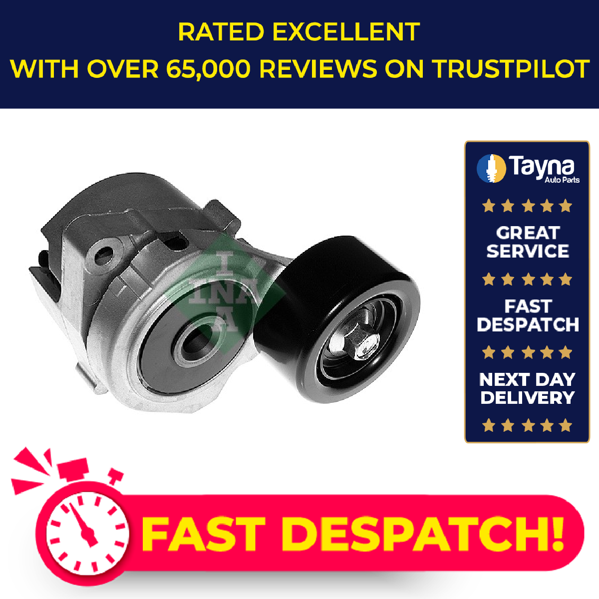 INA Aux Belt Tensioner 534028410 [PM173140]