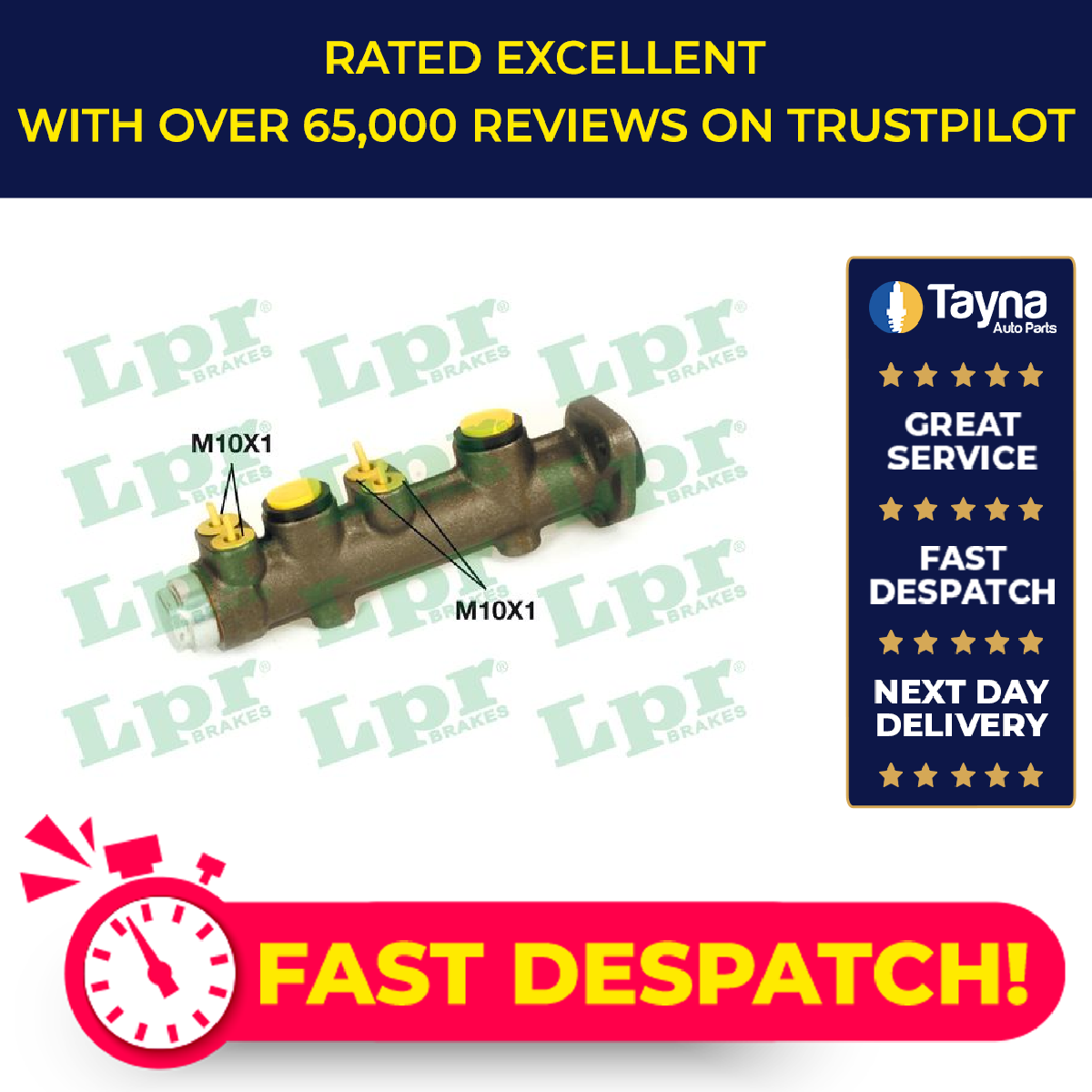 LPR Brake Master Cylinder 6768 [PM169066]