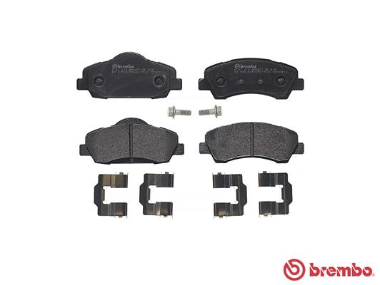 Brake Pads Set fits PEUGEOT 308 Mk2 1.6D Front 13 to 21 Brembo 1608691380 New