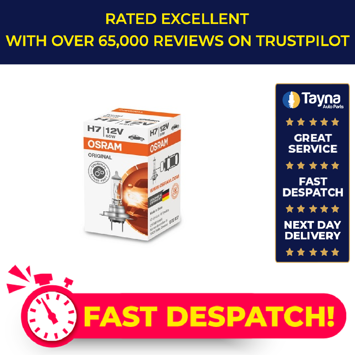 Osram Headlight Bulb 64210 [PM275775]