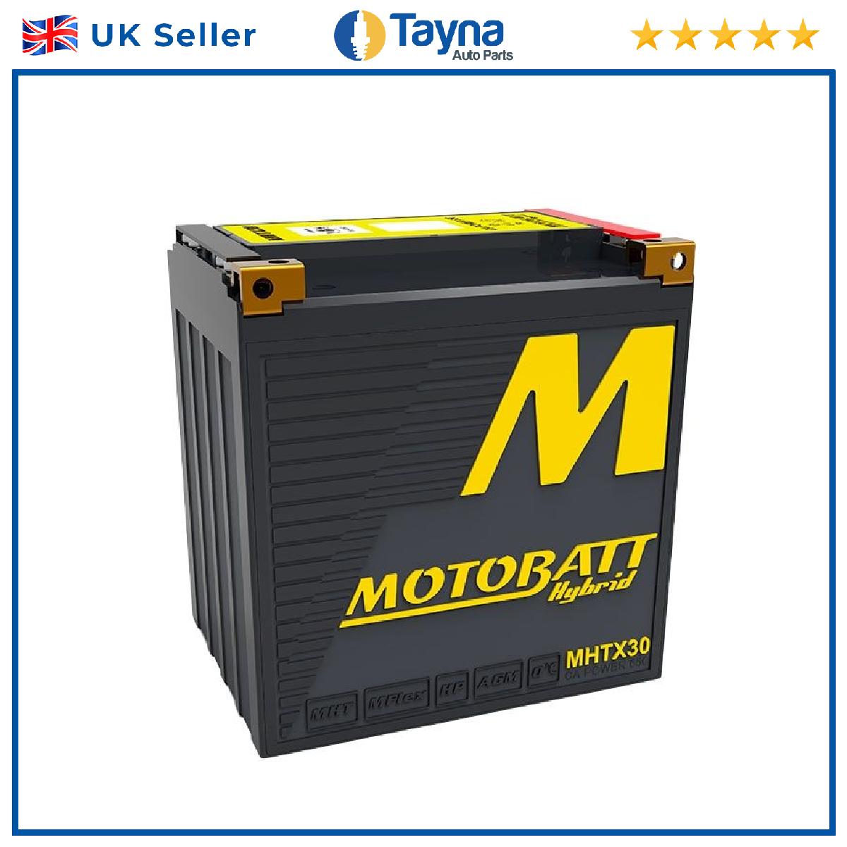 MHTX30 MOTOBATT Hybrid Bike Battery [PM2461889]
