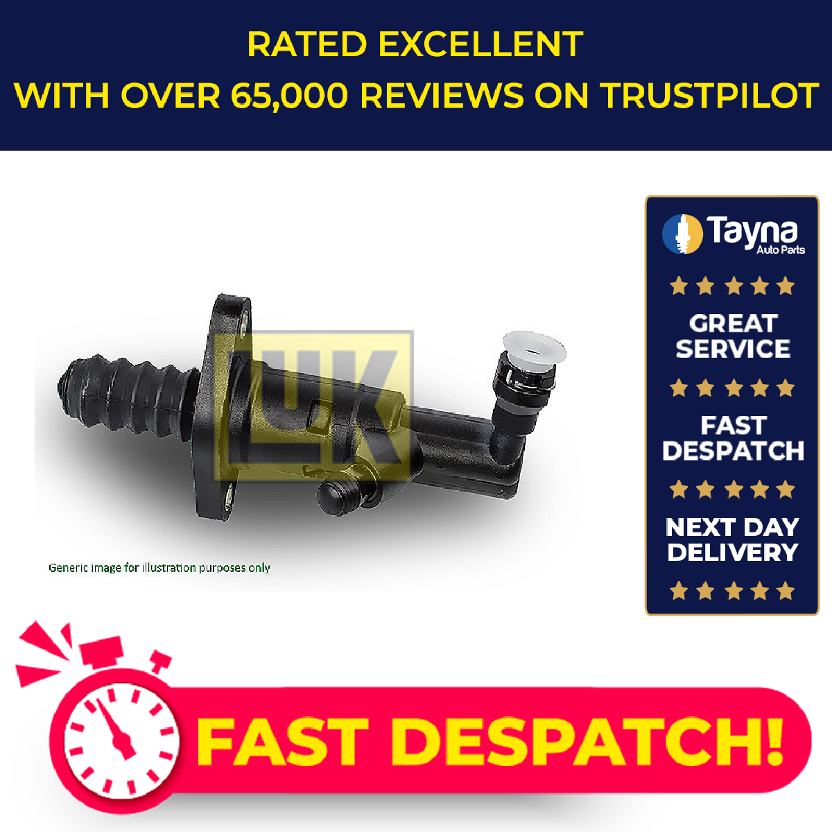 LuK Clutch Slave Cylinder 512004710 [PM172074]