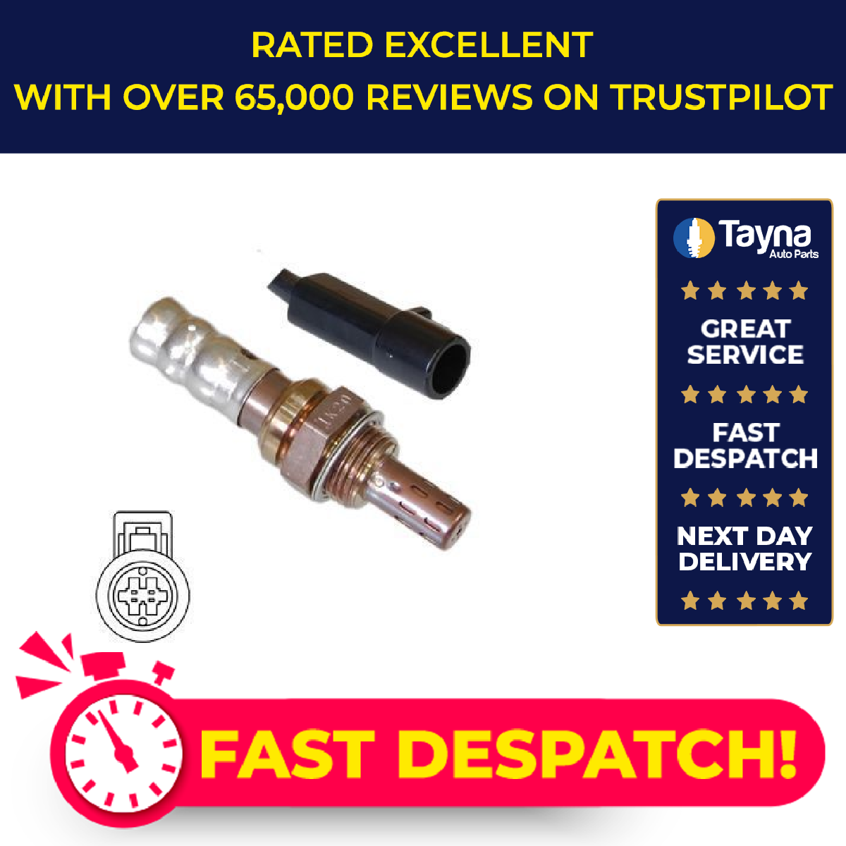 Cambiare Lambda Sensor VE381441 [PM123196]