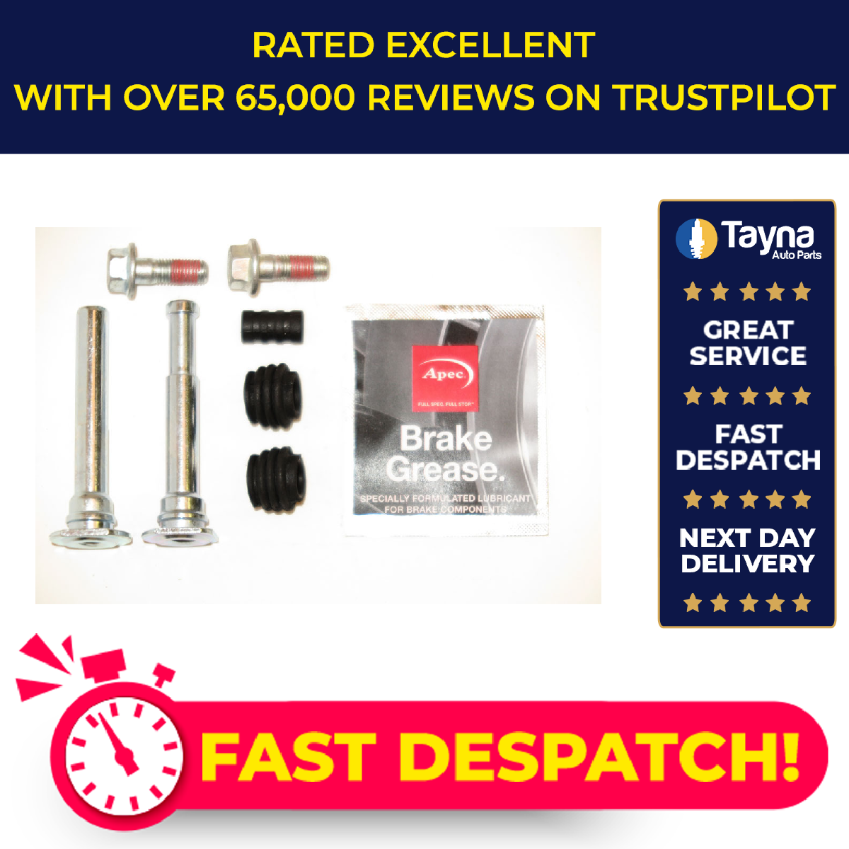 Apec Brake Caliper Fitting Kit CKT1038 [PM1801336]
