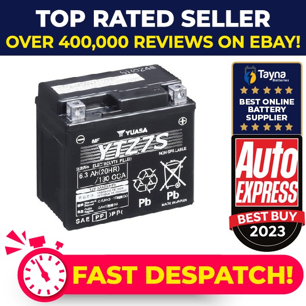 Yuasa AGM Motorcycle Battery YTZ7S [PM2410709]