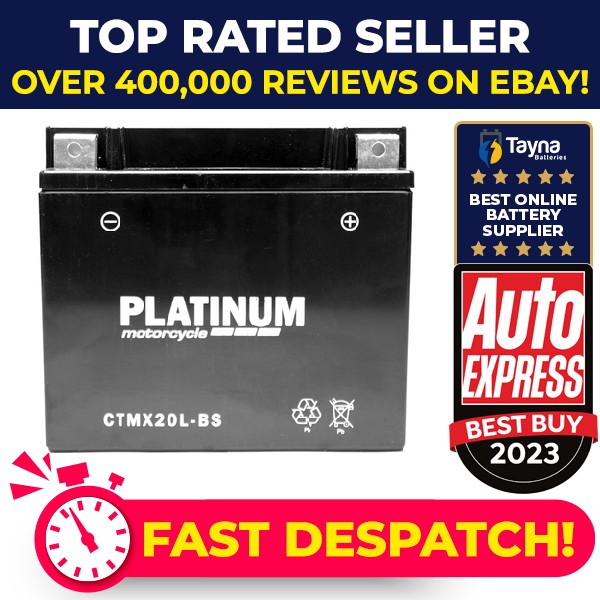 Platinum Hp Mf Agm 20ah 260cca Wc 1yr CTMX20L-BS [PM1619229]