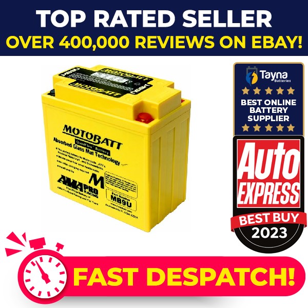 MB9U MOTOBATT Quadflex AGM Bike Battery 12V 11Ah [PM2461856]