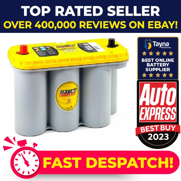 Optima Yellow Top Battery YTS 5.5 (8051-187) (BCI D31) YTS5.5 AGM [PM2462035]