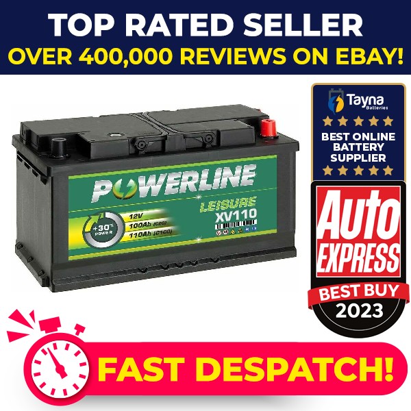 XV110 Powerline Dual Purpose Leisure Battery 12V 110Ah  [PM2462686]