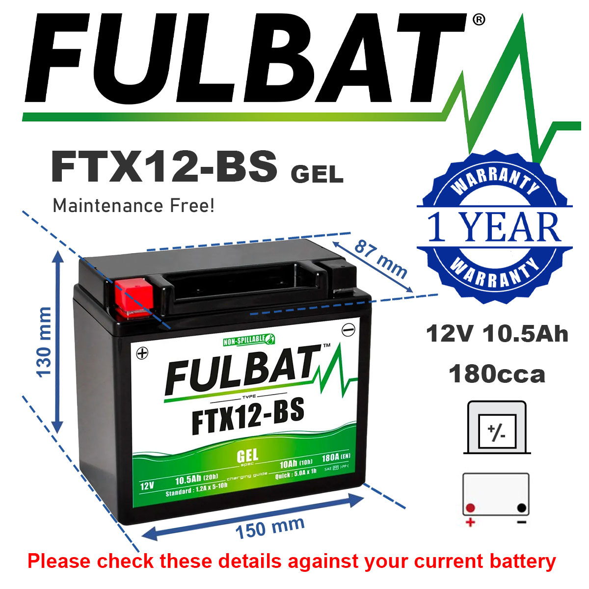 Batería Honda Jf60 Motorcycle Battery For Honda Blackbird XX