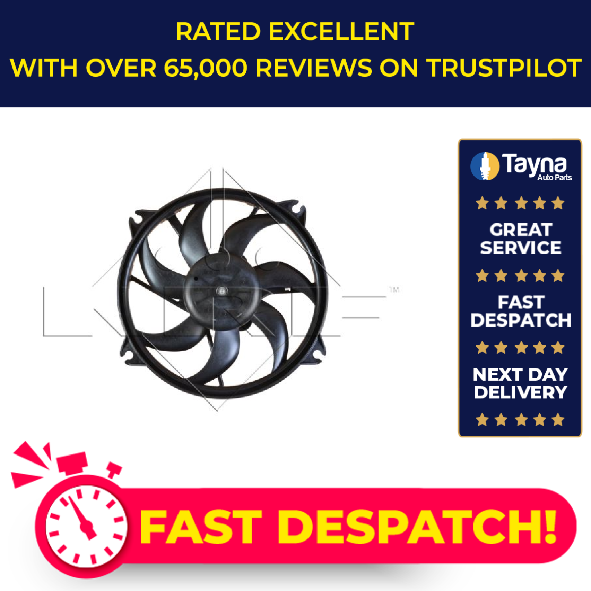NRF Radiator Fan 47347 [PM513533]