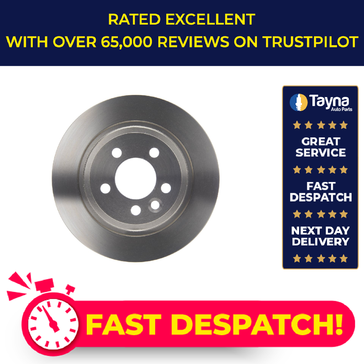 2x Brake Discs Pair Solid fits MG MGZT 2.0D Rear 02 to 05 204D2 280mm Set Bosch