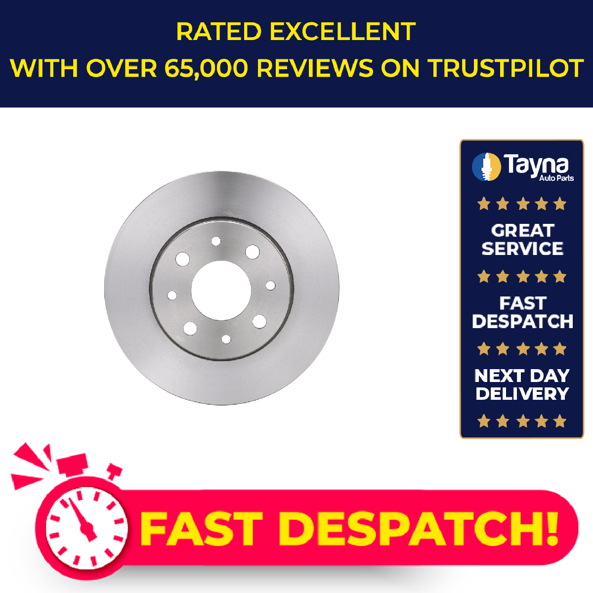 2x Brake Discs Pair Vented fits FIAT PANDA VAN 169 1.2 Front 04 to 12 240.5mm