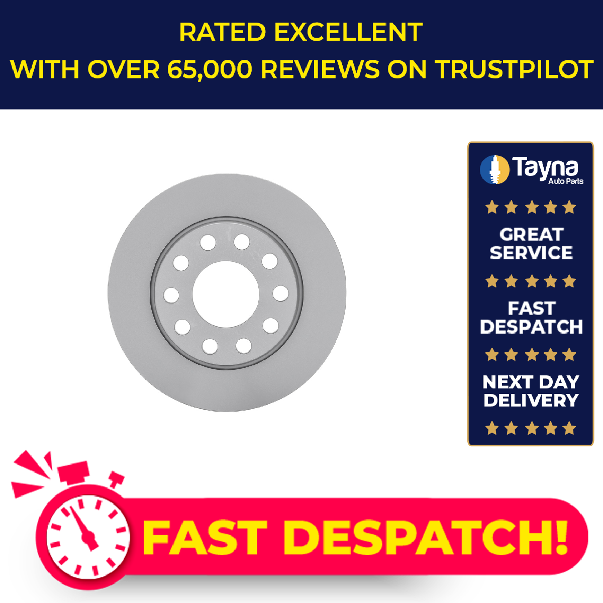 2x Brake Discs Pair Solid fits AUDI A4 B6 2.4 Rear 01 to 05 255mm Set Bosch New