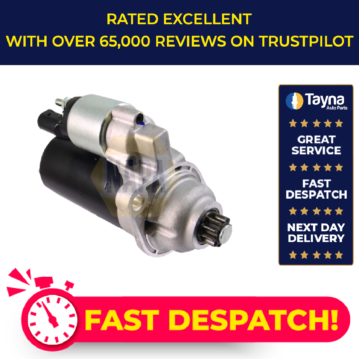 NAPA Starter Motor NSM1517 [PM1850120]