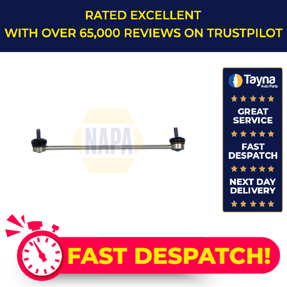 NAPA Anti Roll Bar Link Front Right NST4117 [PM1850808]