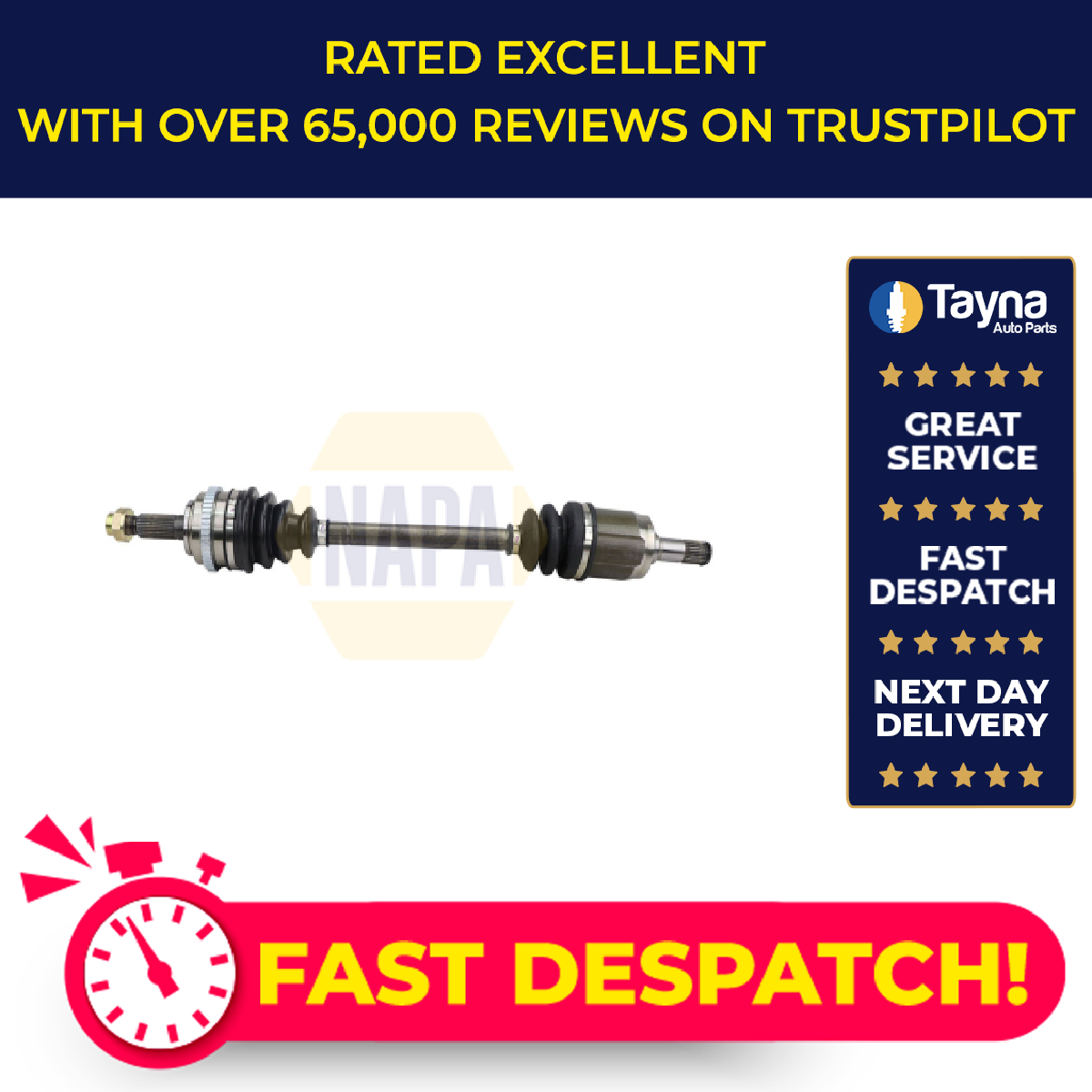 NAPA Drive Shaft Front Right NDS1068R [PM1906833]