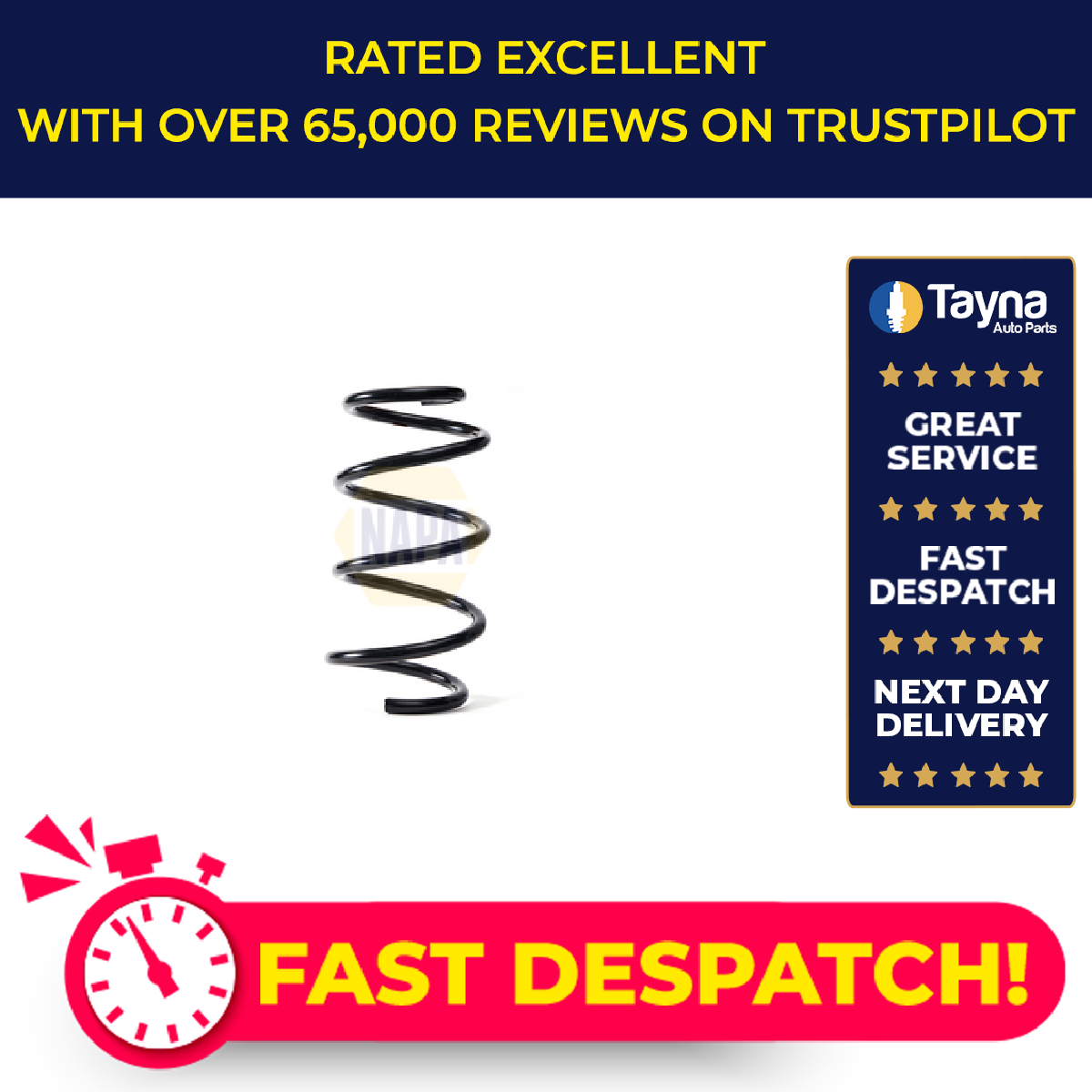 NAPA Coil Spring Front NCS1772 [PM1991289]