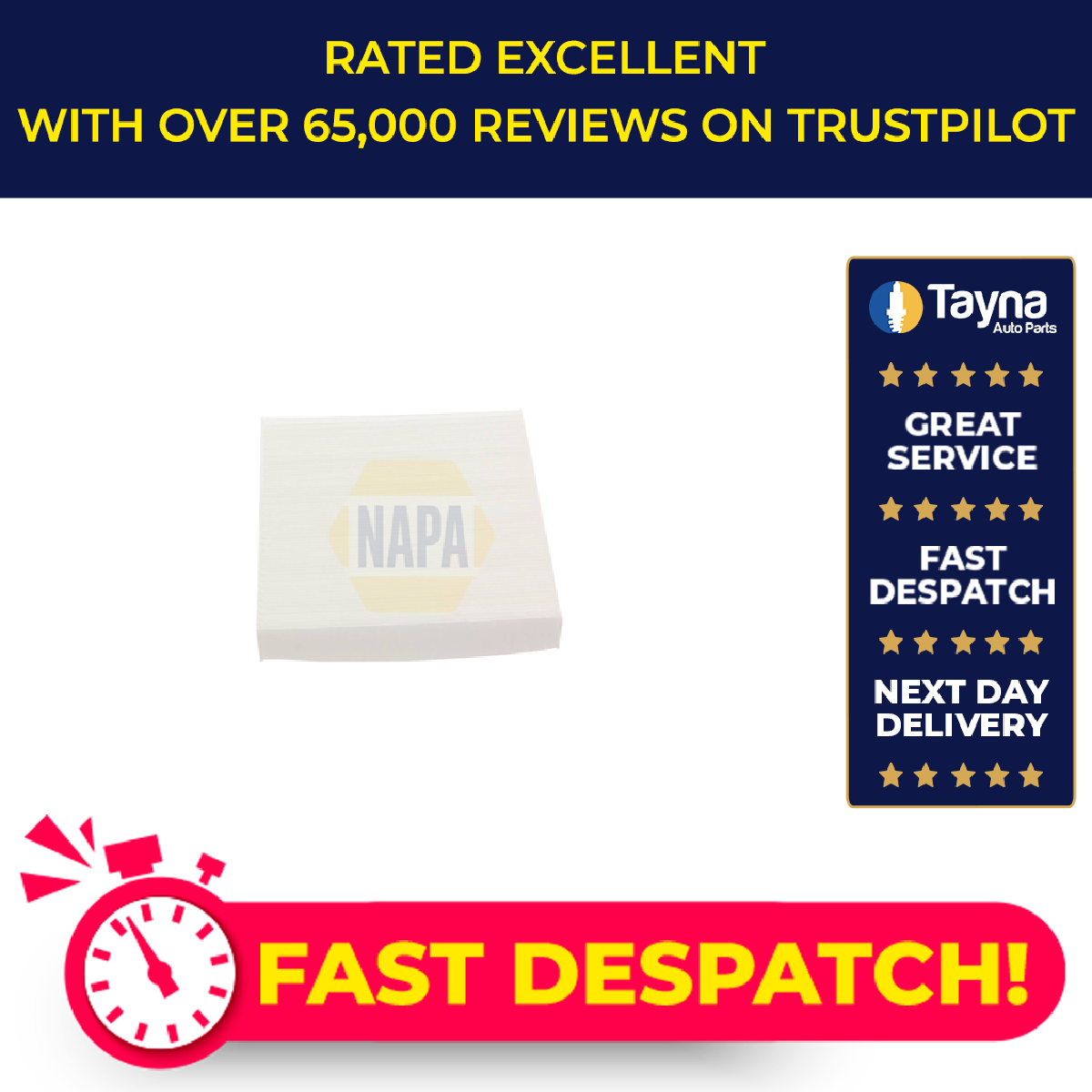 NAPA Pollen / Cabin Filter NFC4255 [PM2005143]