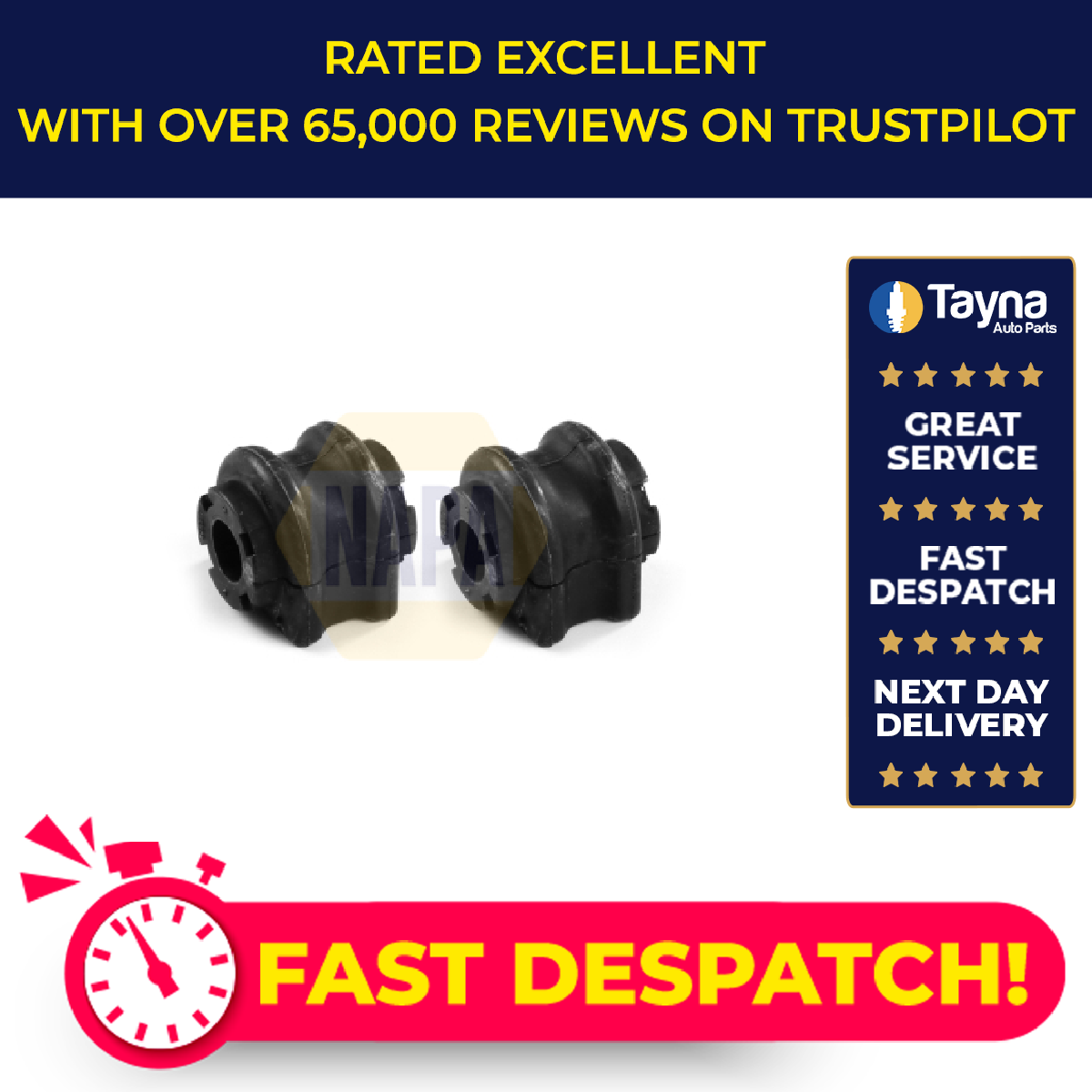 Wishbone / Control / Trailing Arm Bush fits RENAULT KANGOO FW 2011 on Mounting