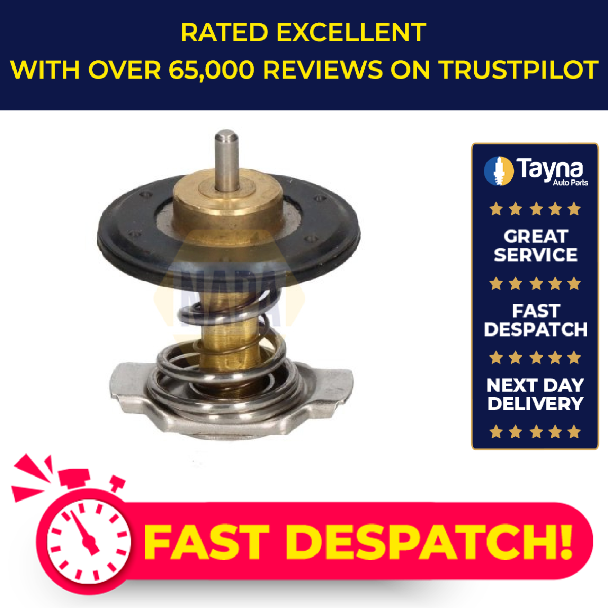 NAPA Coolant Thermostat NTH1181 [PM2020961]