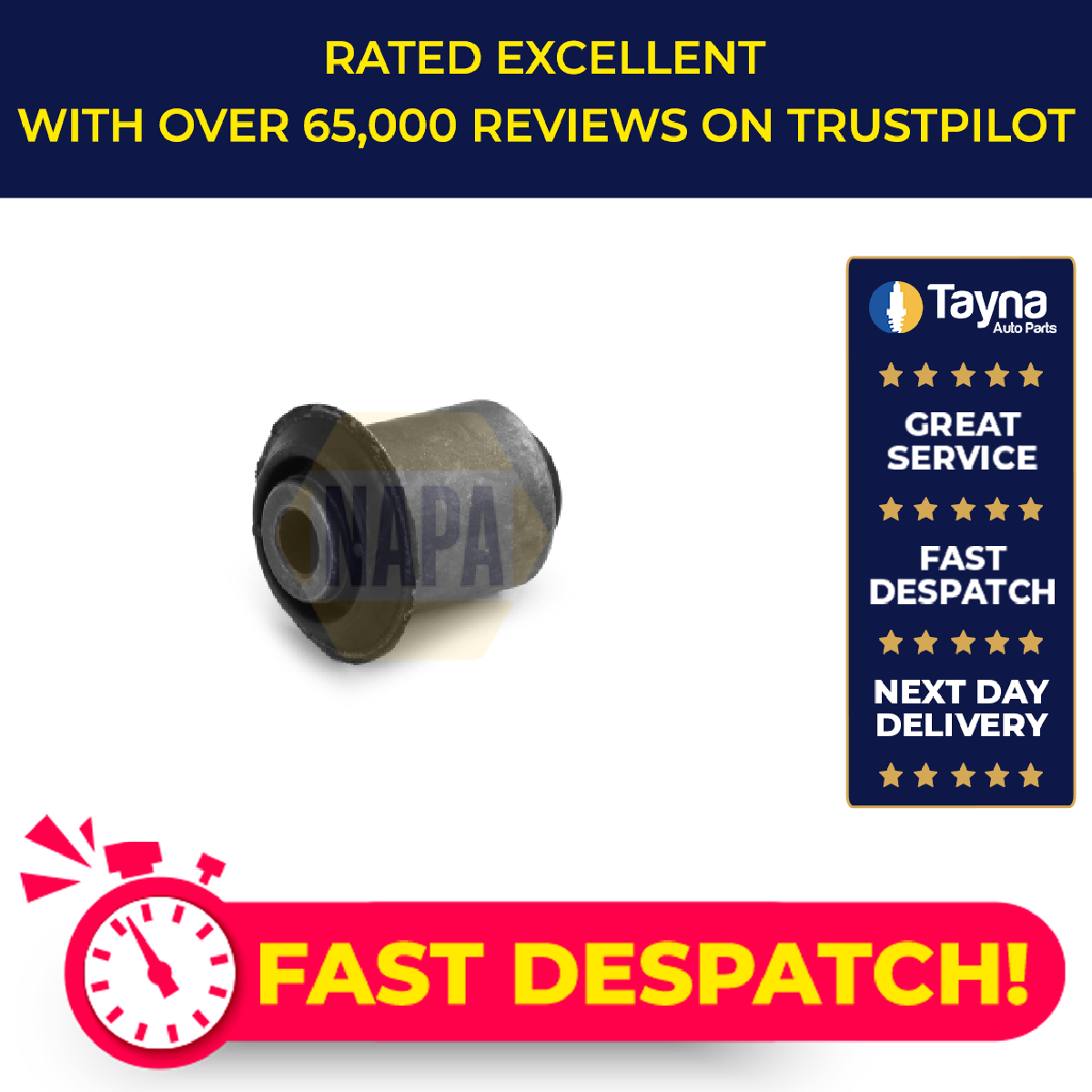 NAPA Wishbone / Control / Trailing Arm Bush NST8269 [PM2042155]