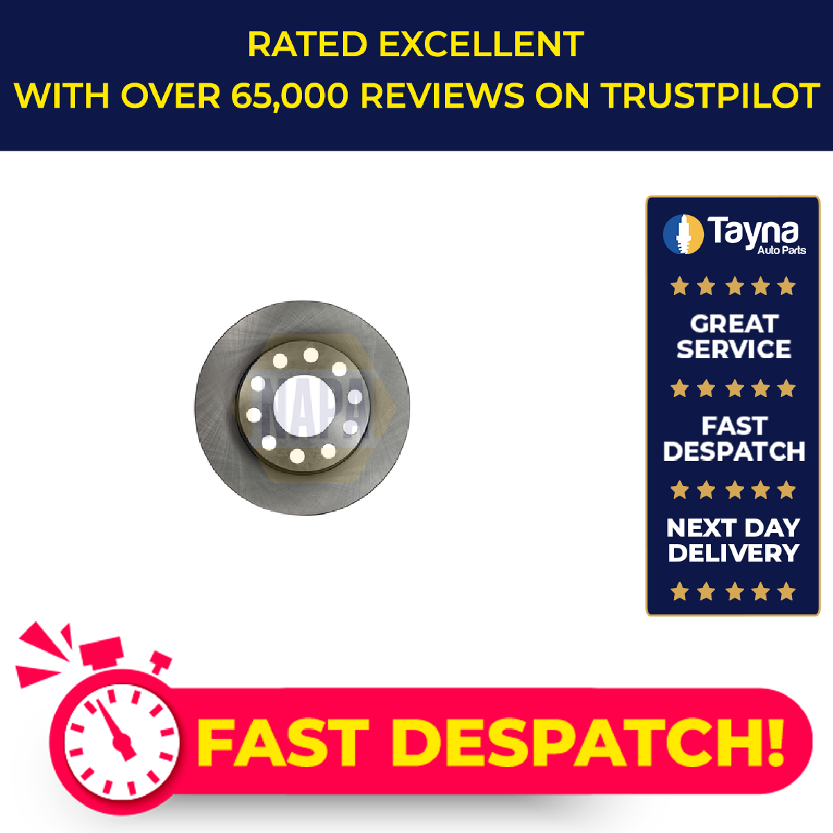 2x Brake Discs Pair Solid fits AUDI A4 B6, B7 1.6 Rear 00 to 08 ALZ 245mm Set