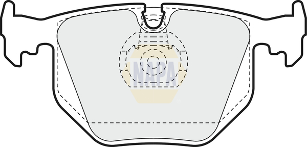 Brake Pads Set fits BMW X5 E53 3.0 Rear 00 to 06 NAPA 34211163326 34211164582 - Image 27