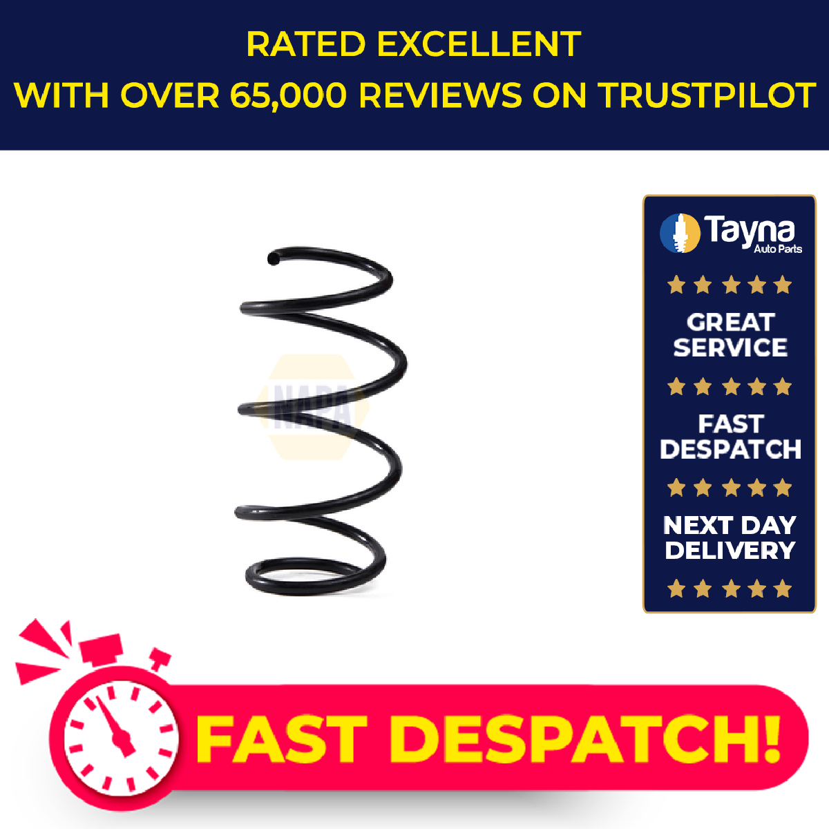 NAPA Coil Spring Front NCS2118 [PM2426080]