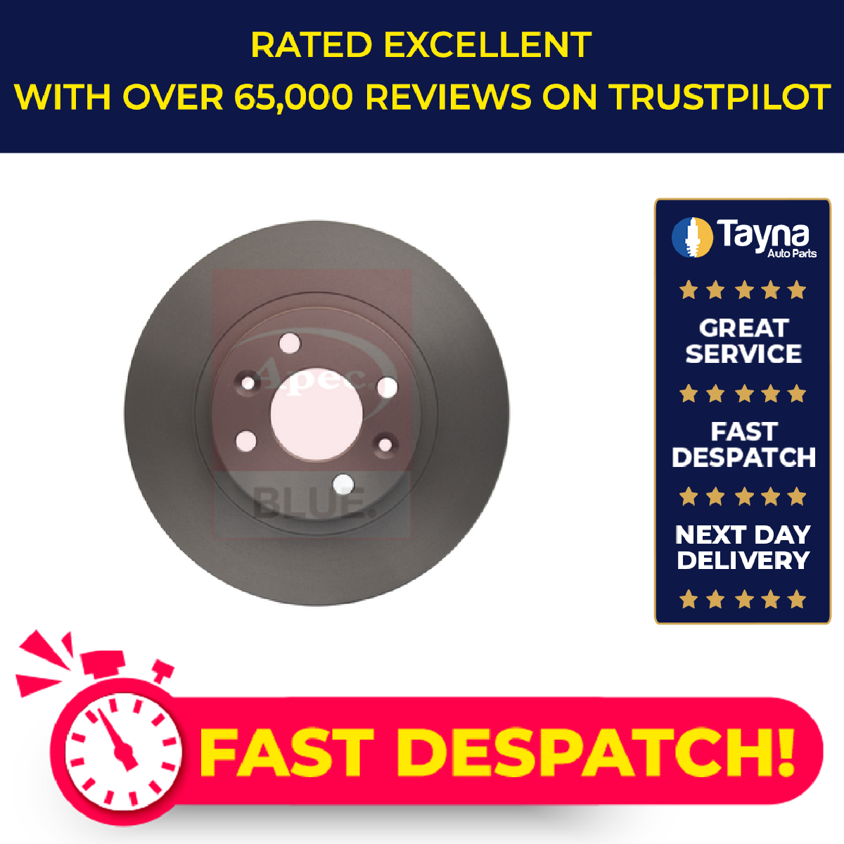 2x Brake Discs Pair Vented fits RENAULT MEGANE Mk1 1.9D Front 96 to 03 With ABS