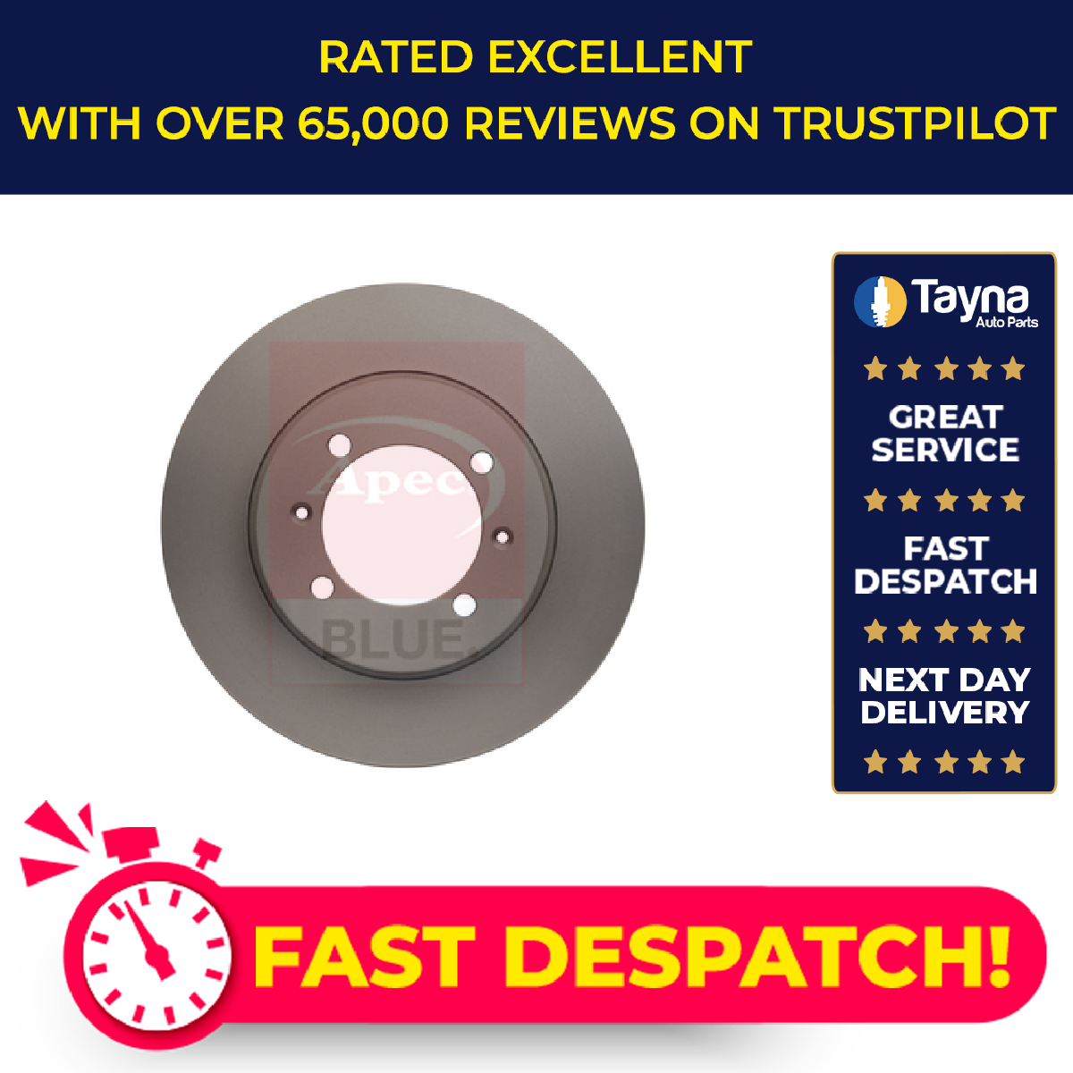 2x Brake Discs Pair Solid fits PROTON GEN 2 CM 1.3 Rear 04 to 09 S4PE 280mm Set