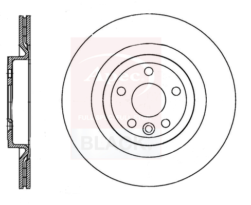 Brake Disc Single Vented 330mm DSK3406B Apec 34207915320 34216860923 34216882246 - Picture 2 of 7