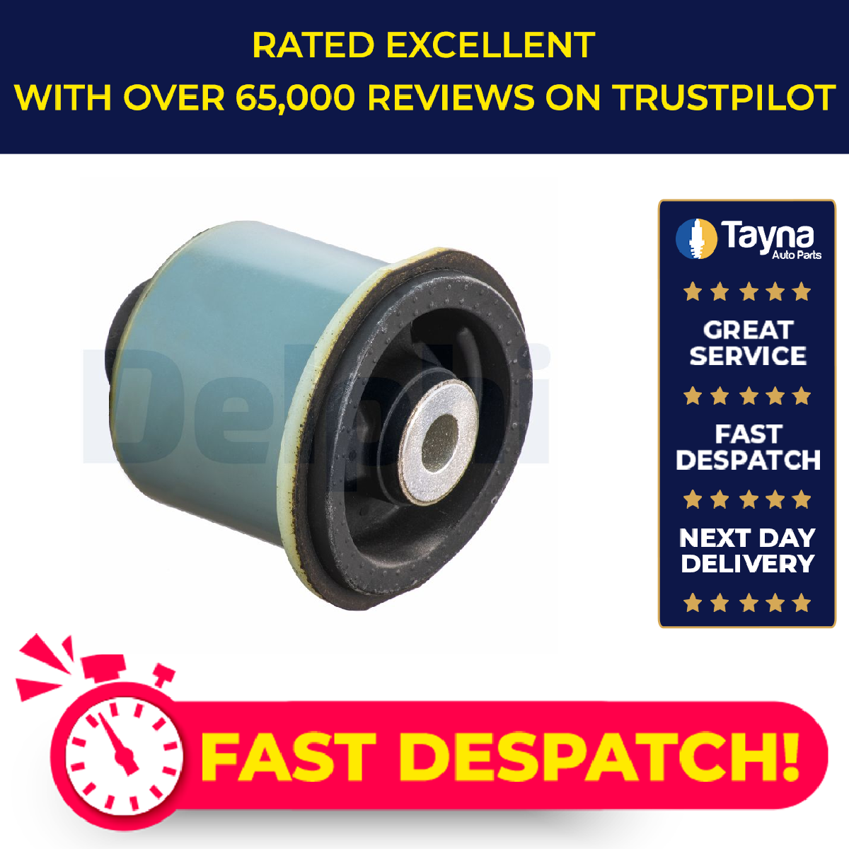 Delphi Axle Beam Mount Rear TD1931W [PM1934527]