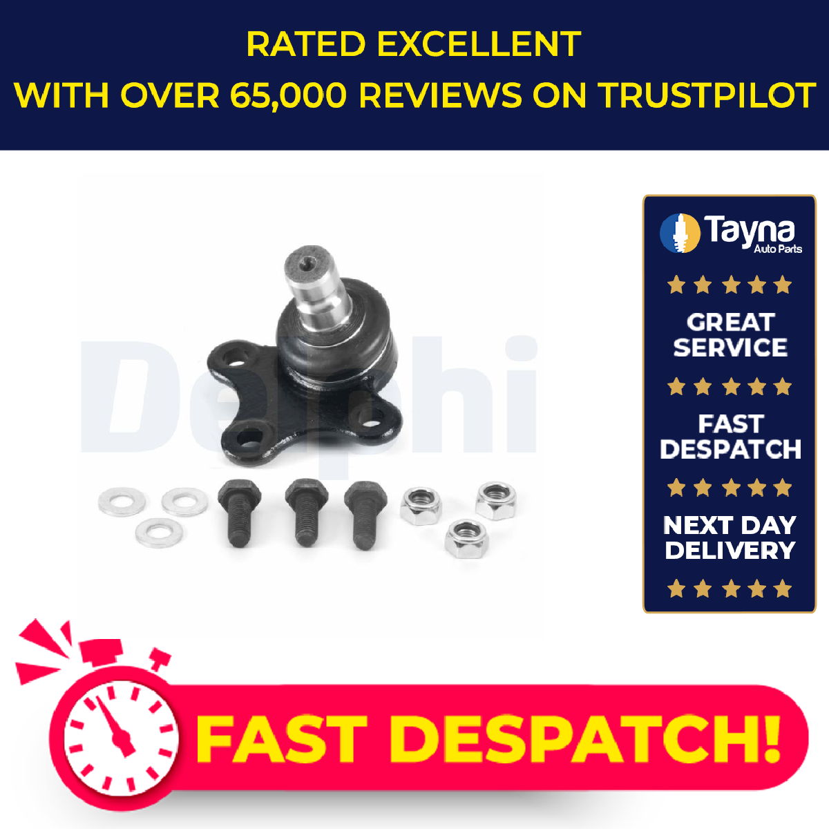 Delphi Ball Joint Lower Outer TC8445 [PM2271320]