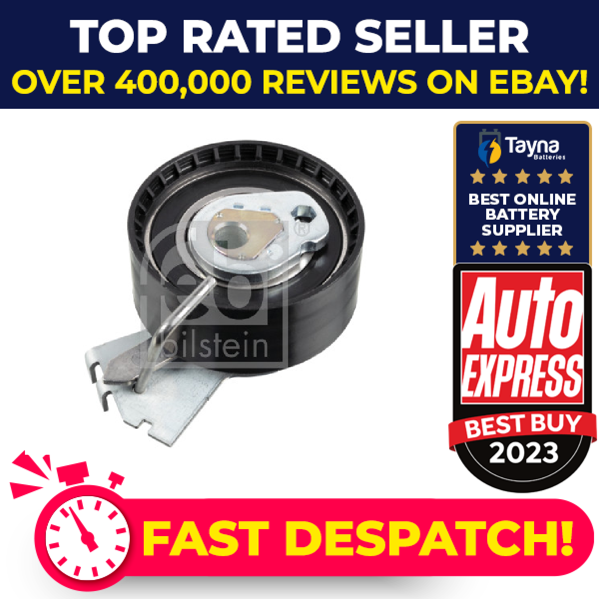 Timing Belt Tensioner fits CITROEN NEMO AA 1.4 2008 on 082990 82990 ...
