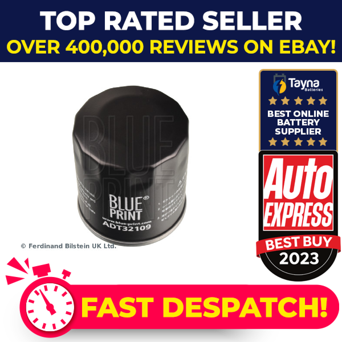 Blue Print Oil Filter ADT32109 [PM109689]
