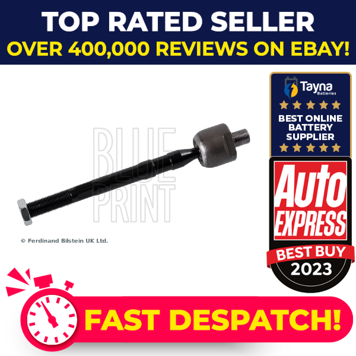 Inner Rack End fits HYUNDAI i20 PB 1.2 Left or Right 08 to 15 G4LA Tie ...