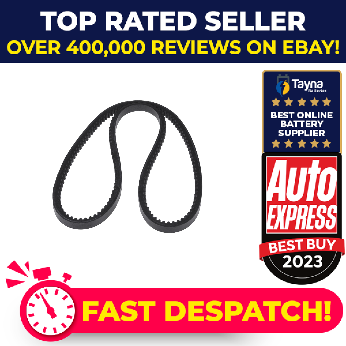 Drive Belt fits MAZDA E2200 SD1, SR2 2.2D 88 to 04 R207 V Belt Blue Print New