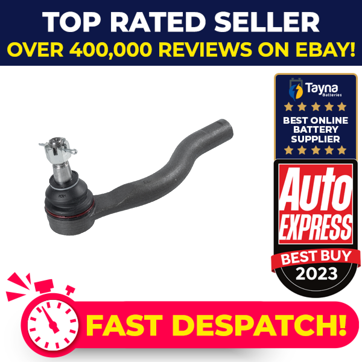 Tie / Track Rod End fits INFINITI Q70 Y51 2.2D Right 2014 on 651.930 Joint New