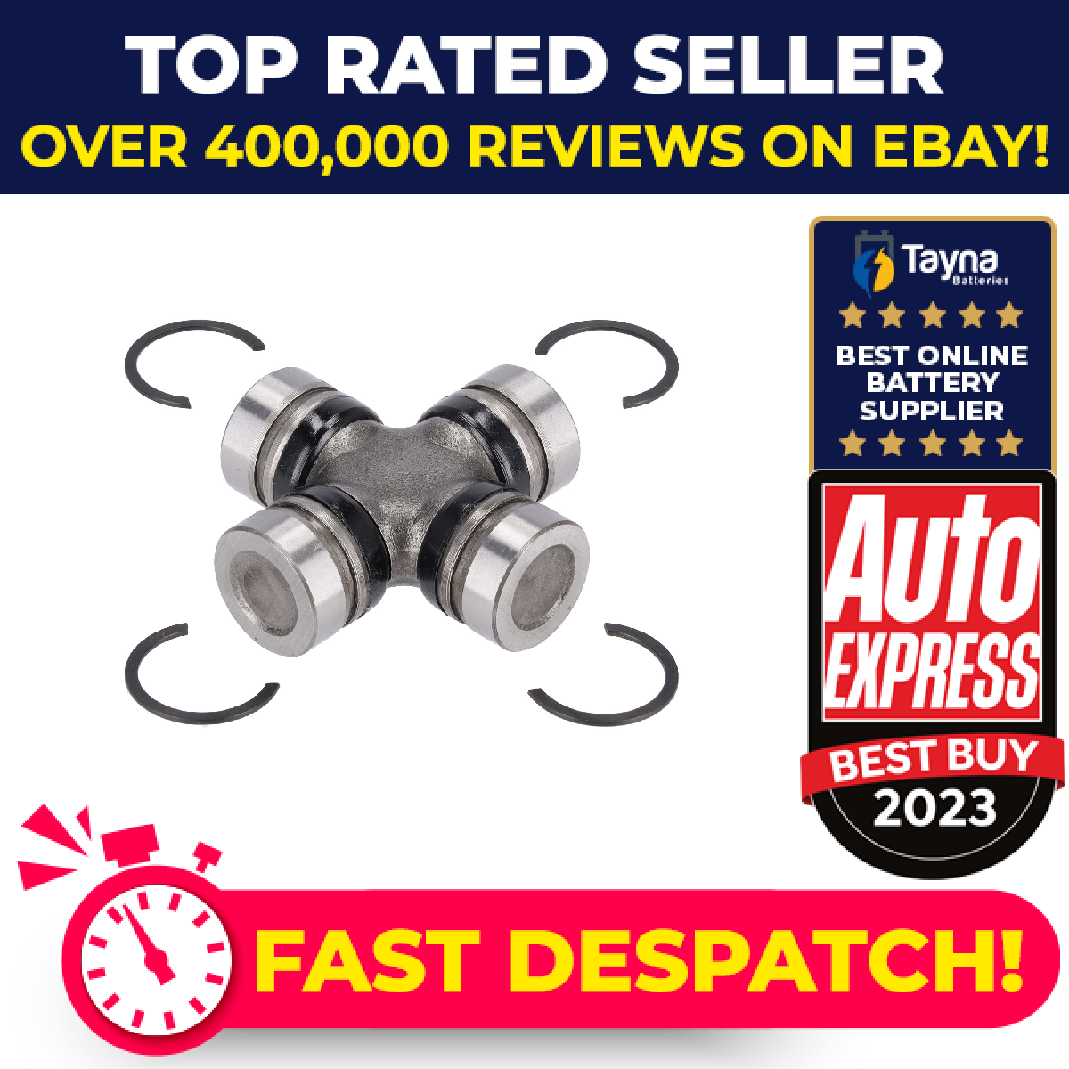 Propshaft Joint fits KIA PREGIO TB 2.5D 2002 on D4BH Automatic Transmission UJ