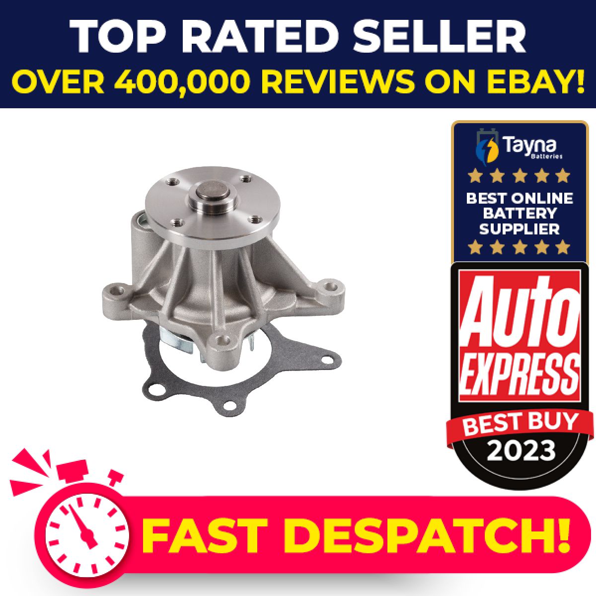 Water Pump fits HYUNDAI ix35 1.6 10 to 15 G4FD Coolant Blue Print 2510003041 New