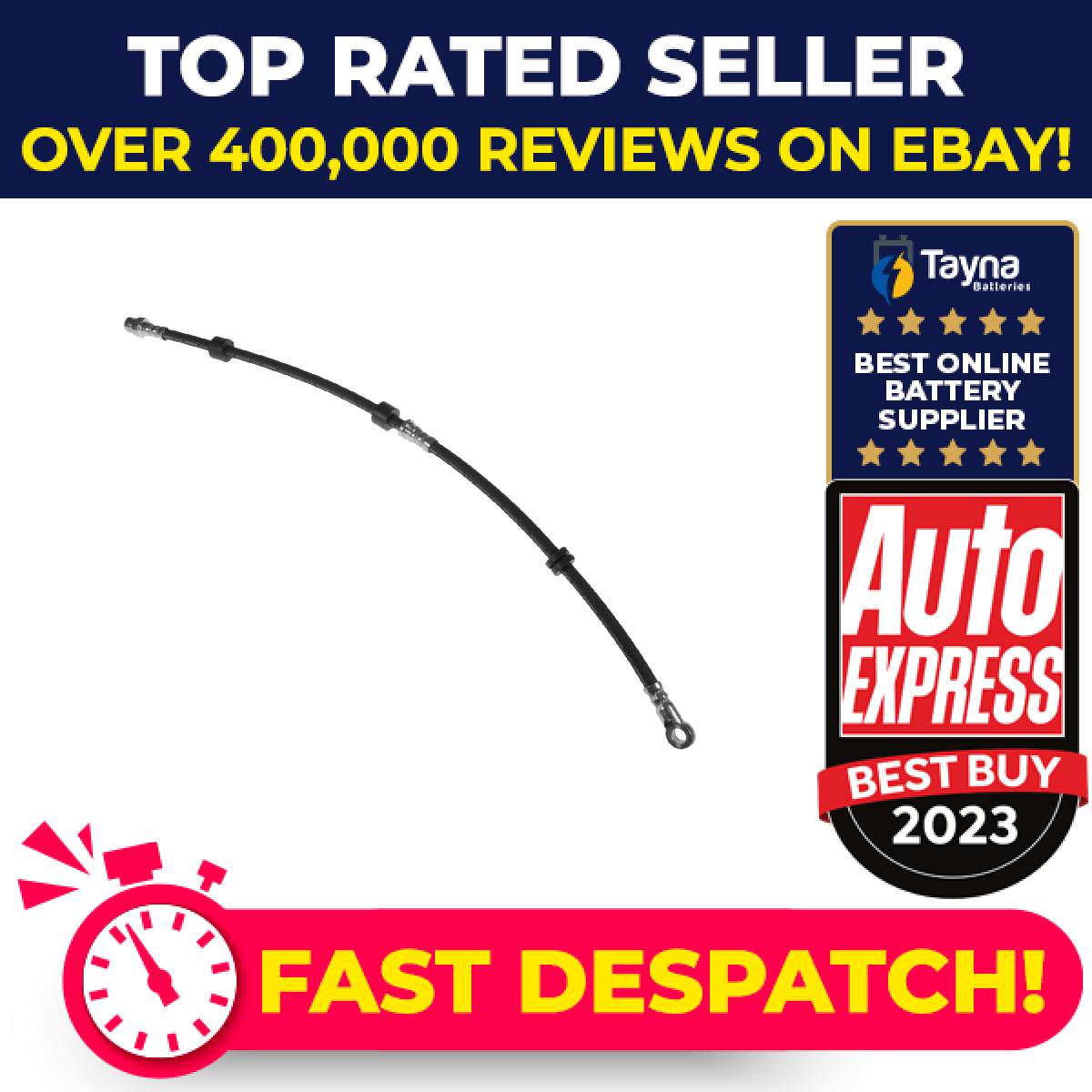 Brake Hose fits MITSUBISHI ASX GA 1.8D Front Right 10 to 12 4N13 Hydraulic New