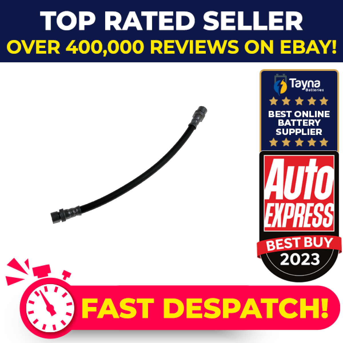 Brake Hose fits TOYOTA YARIS/VITZ KSP90, NCP91 Rear Right 1.0 1.5 05 to 14 New