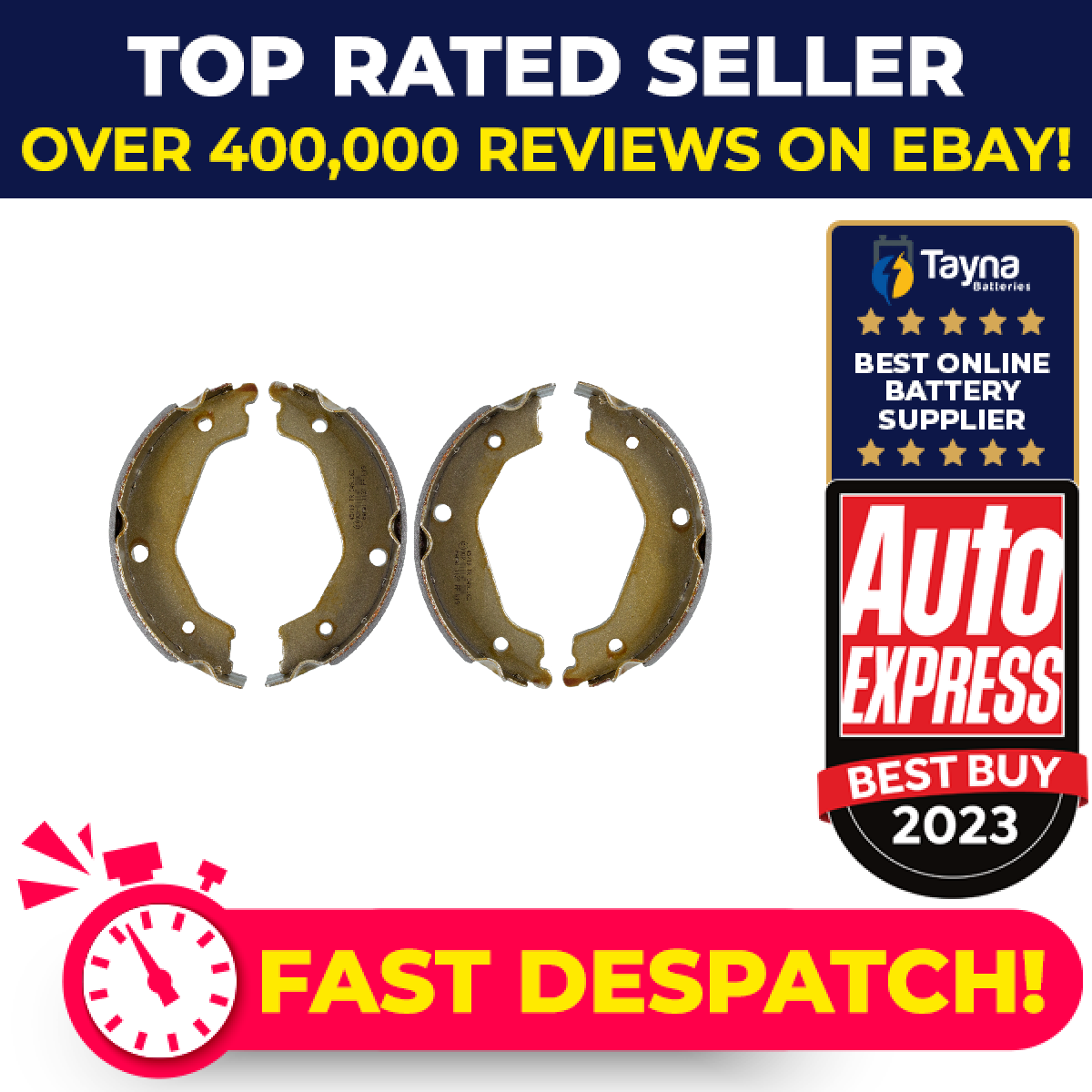 Handbrake Shoes Set ADG04178 Blue Print Parking 583503ED00 Quality Guaranteed